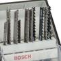 Imagem de Lâmina para serra tico-tico encaixe T com 10 peças - Bosch