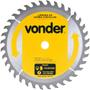 Imagem de Lamina serra circular vídea 180x20x2,6mm 36 dentes 7400 rpm para madeira - Vonder