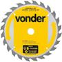 Imagem de Lamina serra circular vídea 235x25x3,0mm 48 dentes 5600 rpm para madeira - Vonder