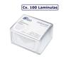 Imagem de Lamínula retangular para microscopia 24x32mm 100unids