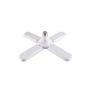 Lâmpada 4 Pétala Led 60w Design Ventilador Bivolt Branca Fria 6500k E27 Econômica 663 - NEHC Imagem de Lâmpada 4 Pétala Led 60w Design Ventilador Bivolt Branca Fria 6500k E27 Econômica 663