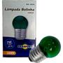 Imagem de Lampada Bolinha Brasfort 7Wx220V. Verde - Kit C/25 Pecas