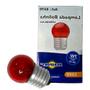 Imagem de Lampada Bolinha Brasfort 7Wx220V. Vermelha ./ Kit Com 25 Peças