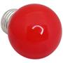 Imagem de Lâmpada Bolinha Led 3W E27 Colorida Vermelha 127v
