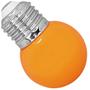 Imagem de Lâmpada Bolinha Led Colorida 1W 127V E27 Laranja
