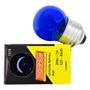 Imagem de Lampada Bolinha Thompson 7Wx220V Azul . / Kit C/ 10 Peças