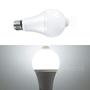Imagem de Lâmpada Bulbo E27 Com Sensor De Movimento InteligenteLed LED 9W Branco Frio Bivolt DY8049