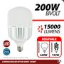 Imagem de Lâmpada Bulbo HP LED Branco Frio 6500k 200w Soquete E40 Iluminação Áreas Grandes Avant