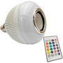 Lâmpada Caixa De Som Bluetooth Rgb Com Controle Remoto Recarregável Musical - Music Bulb Imagem de Lâmpada Caixa De Som Bluetooth Rgb Com Controle Remoto Recarregável Musical