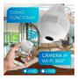 Imagem de Lampada Camera Espiã 360 com Microfone Alarme Sensor De Presença Audio e Video