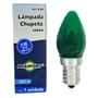 Imagem de Lampada Chupeta Brasfort 7Wx127V. E14 Verde - Kit C/25 Pecas