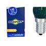 Imagem de Lampada Chupeta Brasfort 7Wx220V. E14 Verde - Kit C/25 Peças