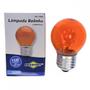 Imagem de Lampada Colorida Brasfort 15Wx127V. Laranja - Kit C/25 Peca