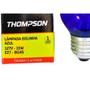 Imagem de Lampada Colorida Thompson 15Wx127V. Azul - Kit C/10 Pecas