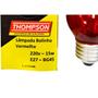 Imagem de Lampada Colorida Thompson 15Wx220V. Vermelha - Kit C/10 Pecas