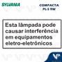 Imagem de Lâmpada compacta lynx s 2pinos 9w 4000k(branco neutro)g23