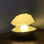 Imagem de Lâmpada de acento Seashell Pearl Light Night Light Pearl in