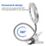 Imagem de Lâmpada de aumento LED KokoWill 3X Magnifier Glass com braçadeira