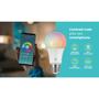 Imagem de Lâmpada de LED Smart Tramontina Base E27 10 W Bivolt com 16 Milhões de Cores RGBW Wi-Fi   Bluetooth
