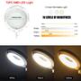 Imagem de Lâmpada de Mesa com Lupa LED 5X - Iluminação USB