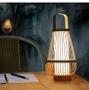 Imagem de Lâmpada de mesa de led Handmade Bamboo Weaving Study Night Light Bedroom Aconchegante Tatami Tatami Zen Bedside Homestay Bamboo Lamps Lâmpadas de mesa LED