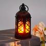 Imagem de Lâmpada de Mesa Retro Hexagonal com LED - Design Criativo de Cavalo Pequeno - Portátil