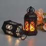 Imagem de Lâmpada de Mesa Retro Hexagonal com LED - Design Criativo de Cavalo Pequeno - Portátil