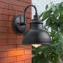 Imagem de Lâmpada de parede LED Wokex Vintage Outdoor Garden IP65 preta