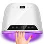 Imagem de Lâmpada De Secagem De Unhas Profissional 72 LED Com Display LCD 4 Temporizadores Para Manicure Em