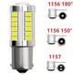 Imagem de Lâmpada de Sinal 12V 2x LED BA15S P21W PY21W BAY15D - 5630/5730/33SMD