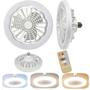 Imagem de Lâmpada de Teto LED Ventilador E27, Design Compacto e Eficiente para Casa