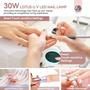 Imagem de Lâmpada de Unhas SAVILAND Intellisense Gel X Mini 30W - Sem Fio