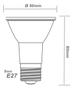 Imagem de Lampada Dicroica Led Jdr 1w 127v E27 Amarela