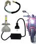 Imagem de Lâmpada Farol Moto Led H4 Corrente continua + Soquete Cb300 Falcon Xre Lander Fazer Tenere 250