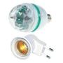 Imagem de Lampada giratoria led strobo colorido