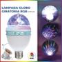 Imagem de Lampada Globo De Luz Balada Led Rgb Giratória Bola Maluca 110V/220V