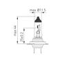 Imagem de Lampada Halogena Automotiva H7 55W 12V Excelite Original