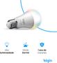 Imagem de Lâmpada Inteligente 15W Smart Color RGB Wifi Elgin compatível com Alexa e Google Home