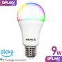 Imagem de Lâmpada Inteligente Galaxy Led Wi-Fi RGB E27 9W - Smart Compatível com Alexa e Google