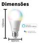 Imagem de Lampada Inteligente Led Bulbo 10W Bivolt Smart Color - Elgin