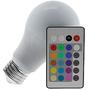 Imagem de Lâmpada Inteligente Led RGB Bulbo com Controle Remoto 10 Watts 16 Cores Zem-Rc268