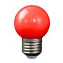 Imagem de Lâmpada LED 3W Bolinha Vermelho E27 IRC 80 Ang 160º FP 0.5 220V Marca Hitec