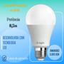 Imagem de Lampada Led 6,5W Branca Luz Bulbo E27 6500K Autovolt Alta Eficiência Econômica Para Sala Quarto Cozinha Banheiro