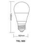 Imagem de Lâmpada LED 9W Taschibra TKL 60 Luz branca 6500K