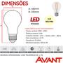 Imagem de Lampada Led A60 Clear 15w Branco Neutro 4000k E27 Bivolt