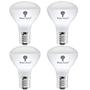 Imagem de Lâmpada LED Bluex Bulbs R14 4W E17 Base regulável 4000K, pacote com 4
