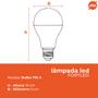 Imagem de Lampada led bulbo 12w - fortled