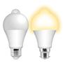 Imagem de Lâmpada LED com Sensor de Movimento E27/E26/B22 - 12W - 85-265V - Ideal para Varanda