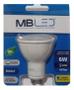 Imagem de Lâmpada Led Dicróica MR16 GU10 6w 3000k Branco Quente MBLED