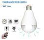 Imagem de Lampada Led Espiã Câmera 360º Com Microfone WIfi VRCAM - Lampada Espia